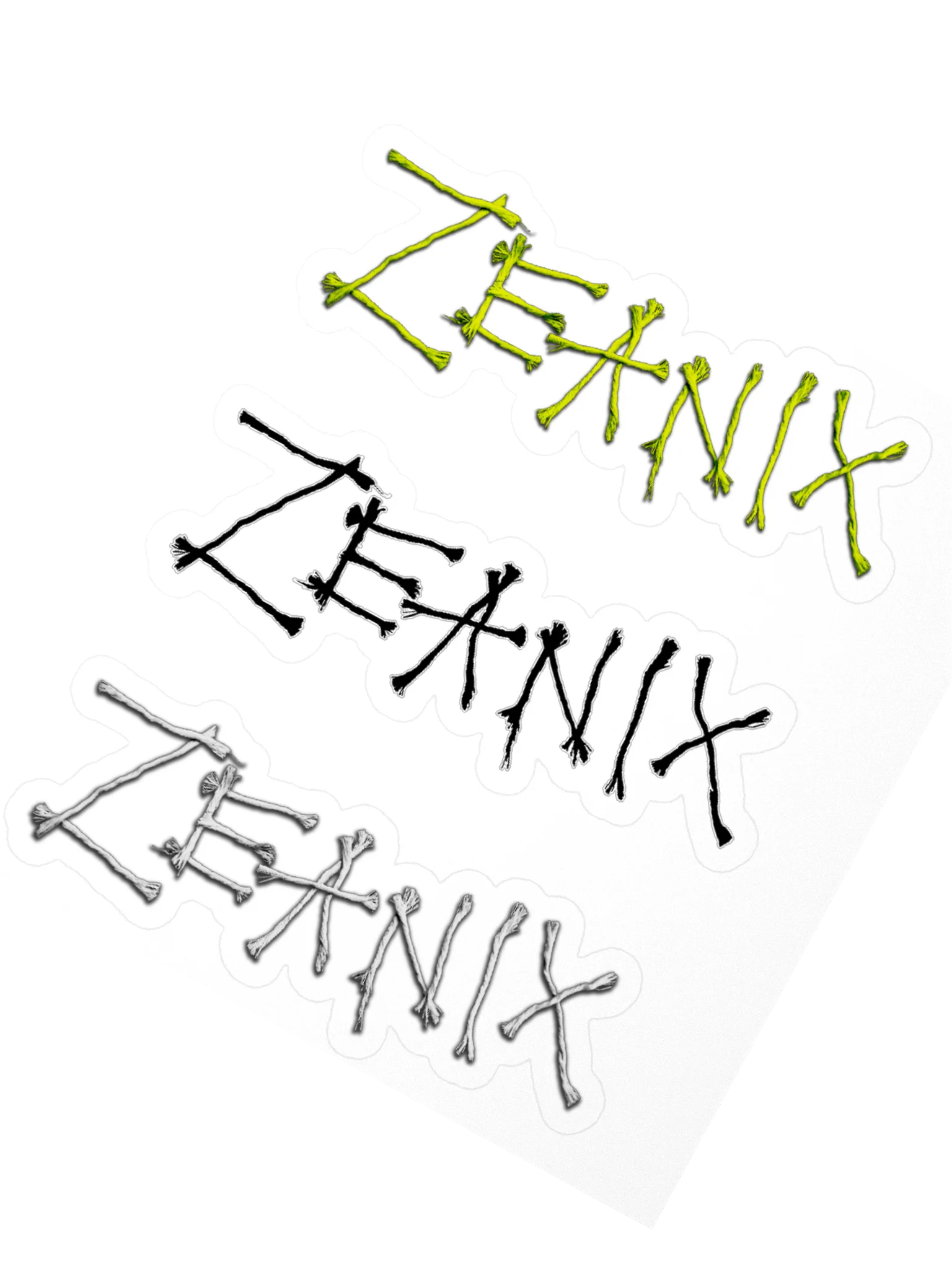 Triple Thread Logo Stickers product image (2)