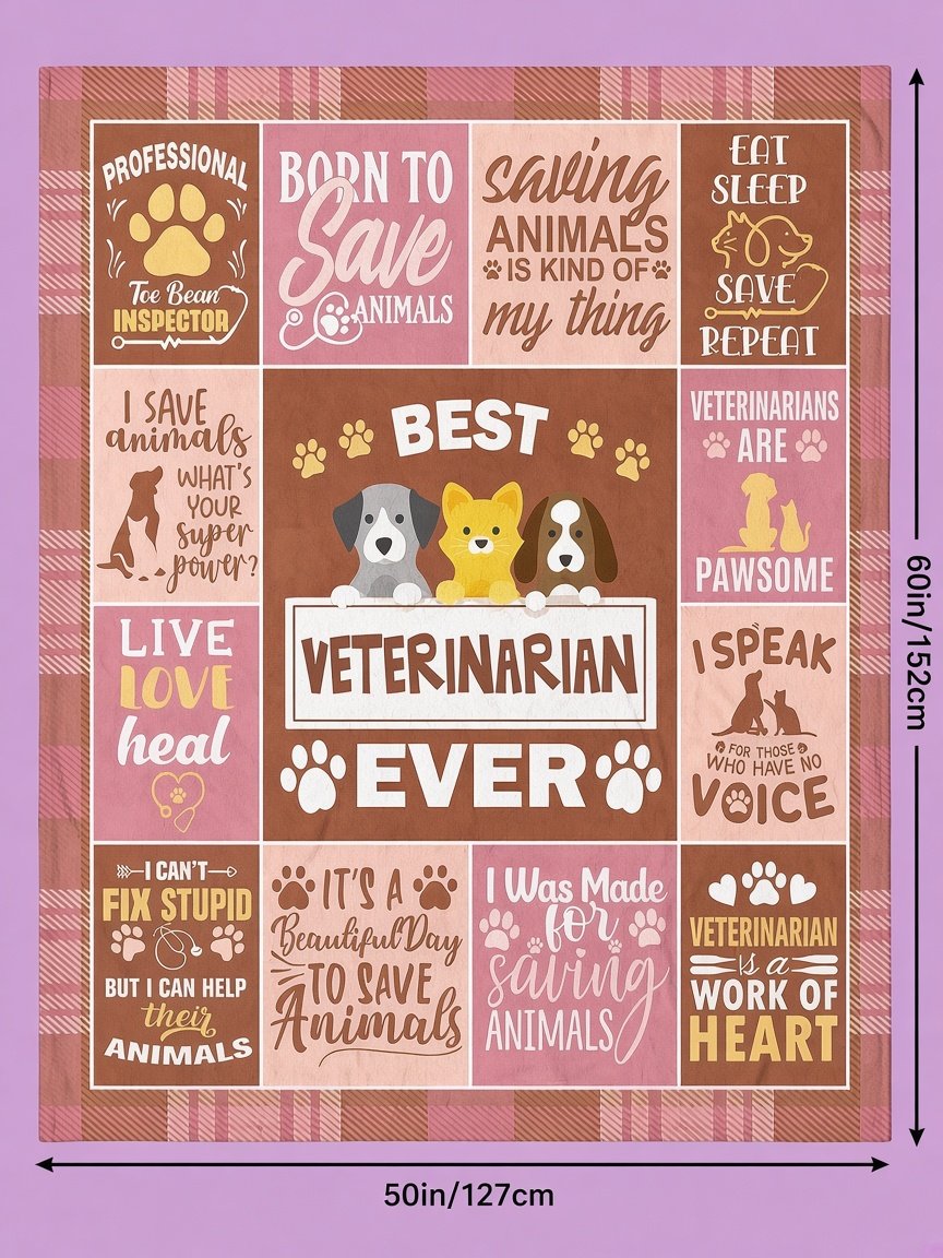 Best Veterinarian and Vet Tech Blankets product image (4)