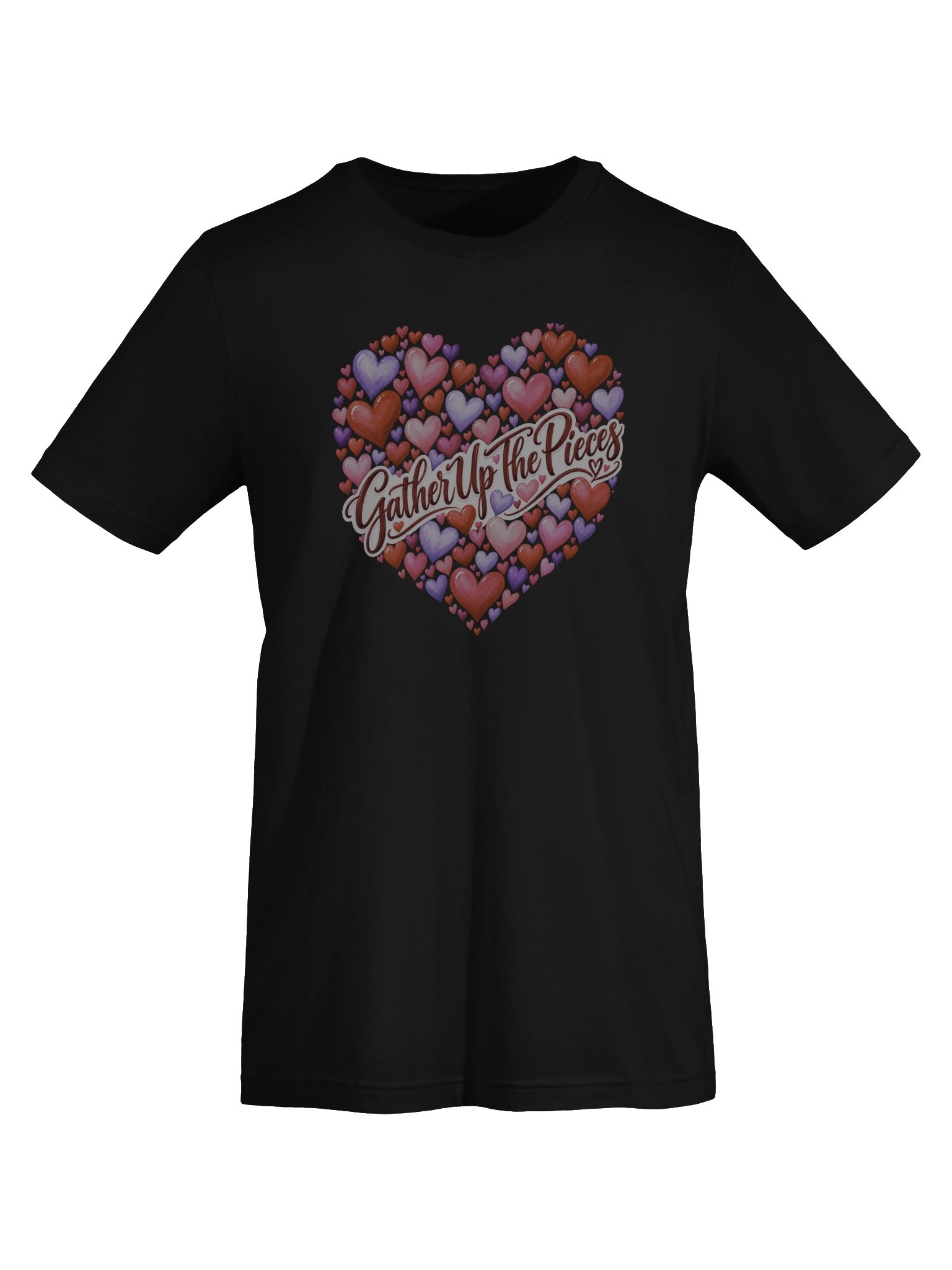 Gather Up the Pieces Heart Tee — Steampunk Republic product image (26)