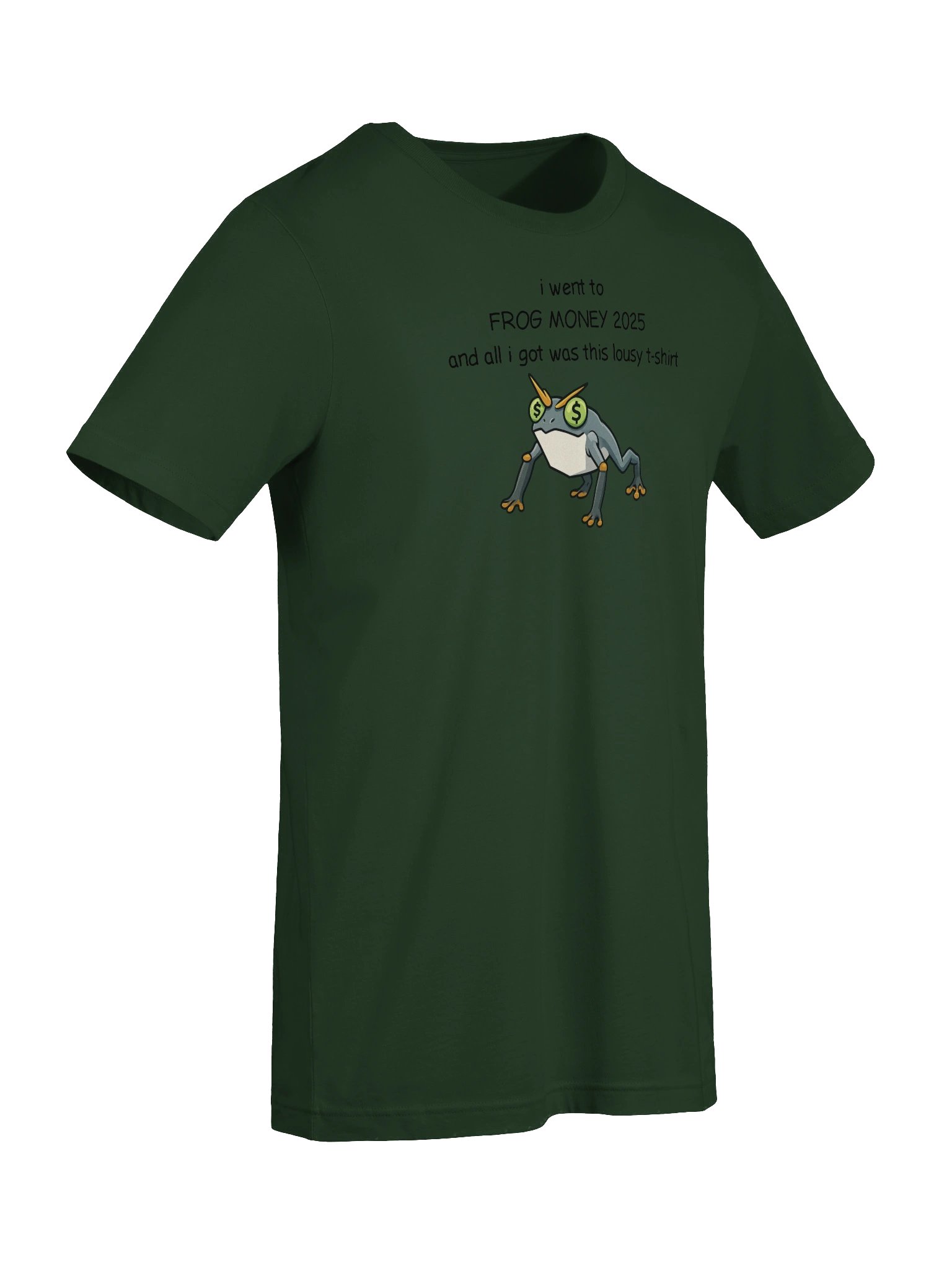 FROGMONEY2025 lousy t-shirt product image (33)