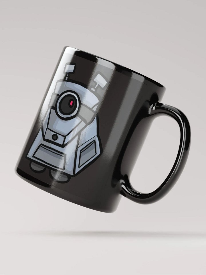 K9 Mini Who Black Glossy Mug product image (3)