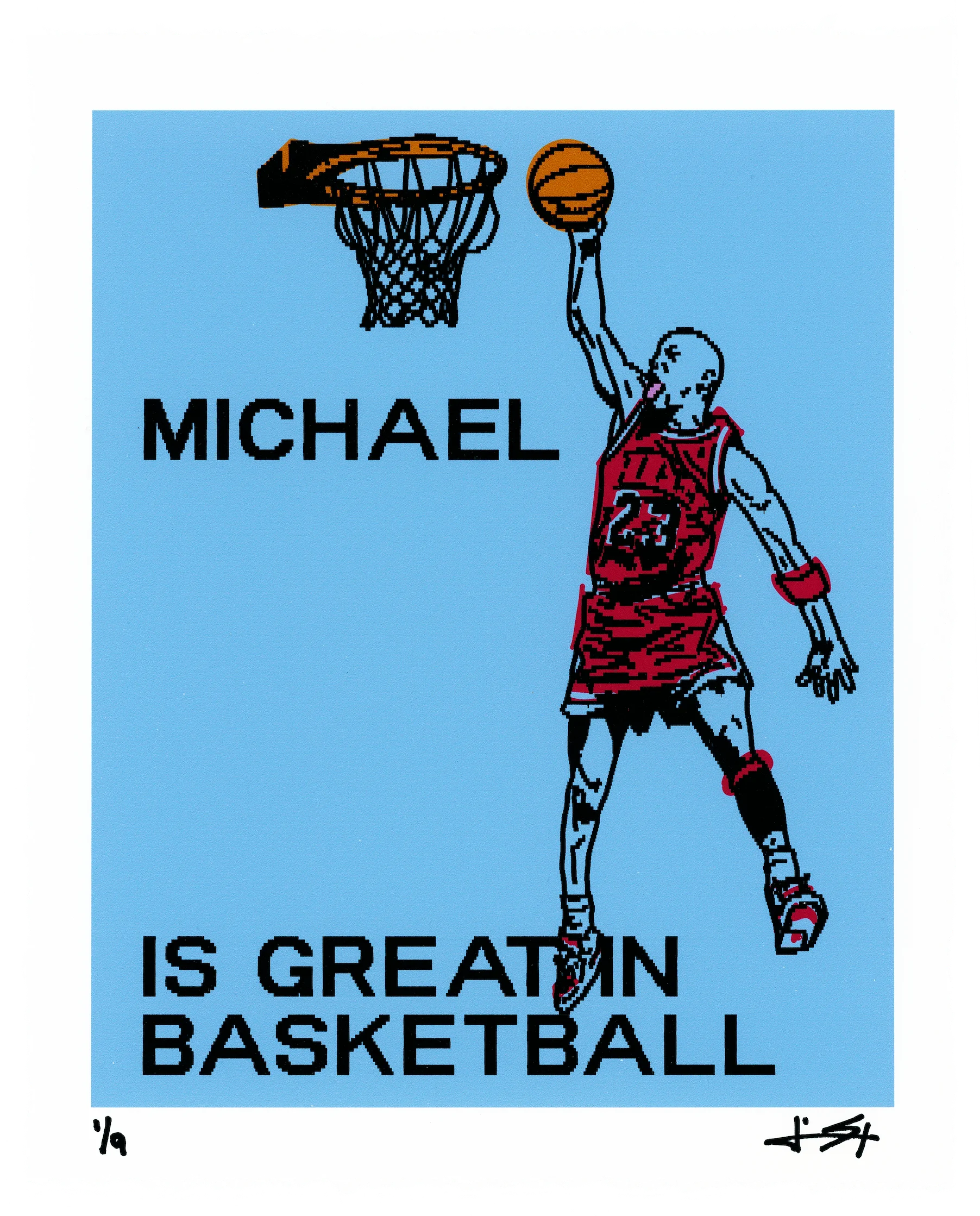 Michael is Great in Basketball 8"x10" - 1st Edition Prints /9 product image (1)