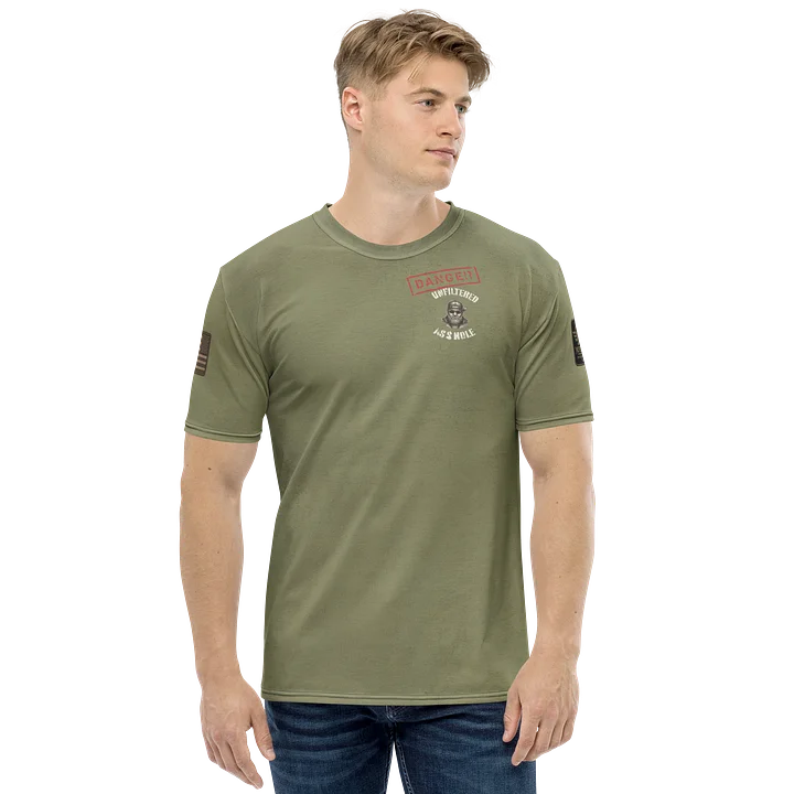Unfiltered Asshole MötoGraffitti Tee in OD product image (2)