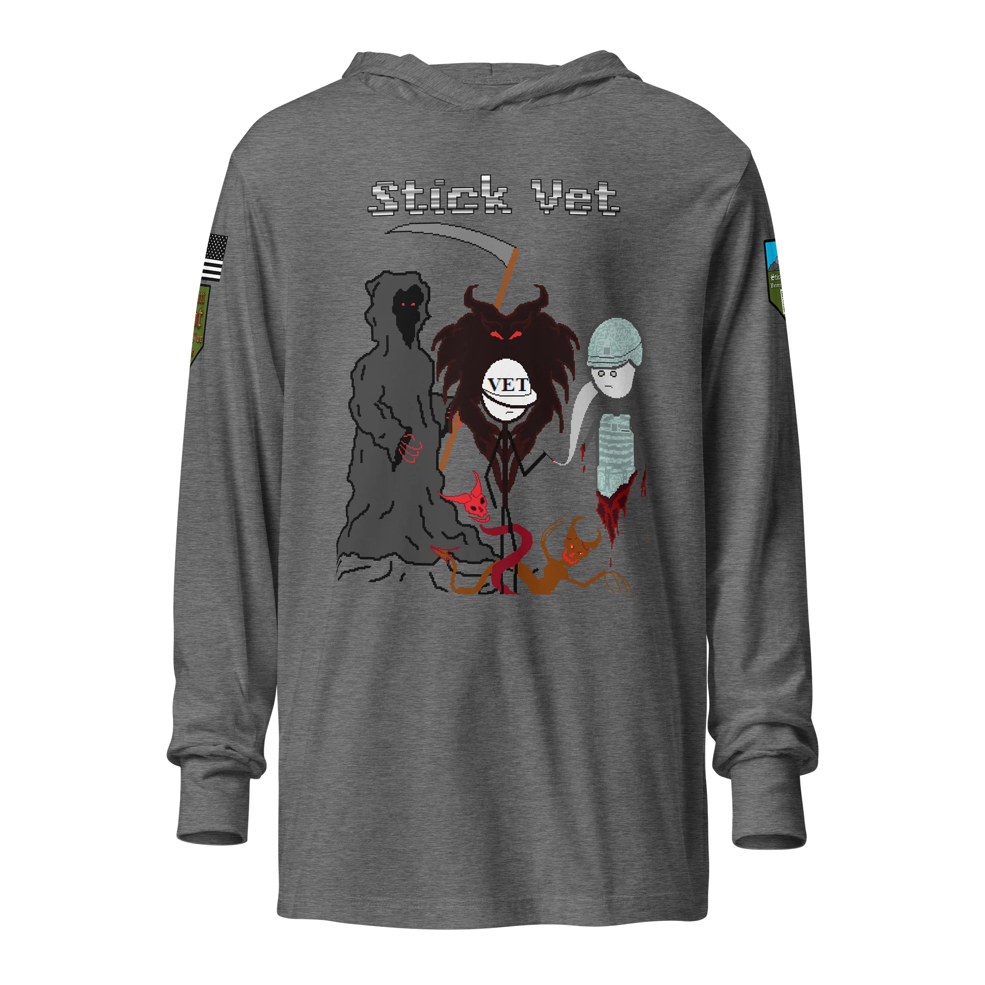 Stick Vet Hooded Shirt product image (1)