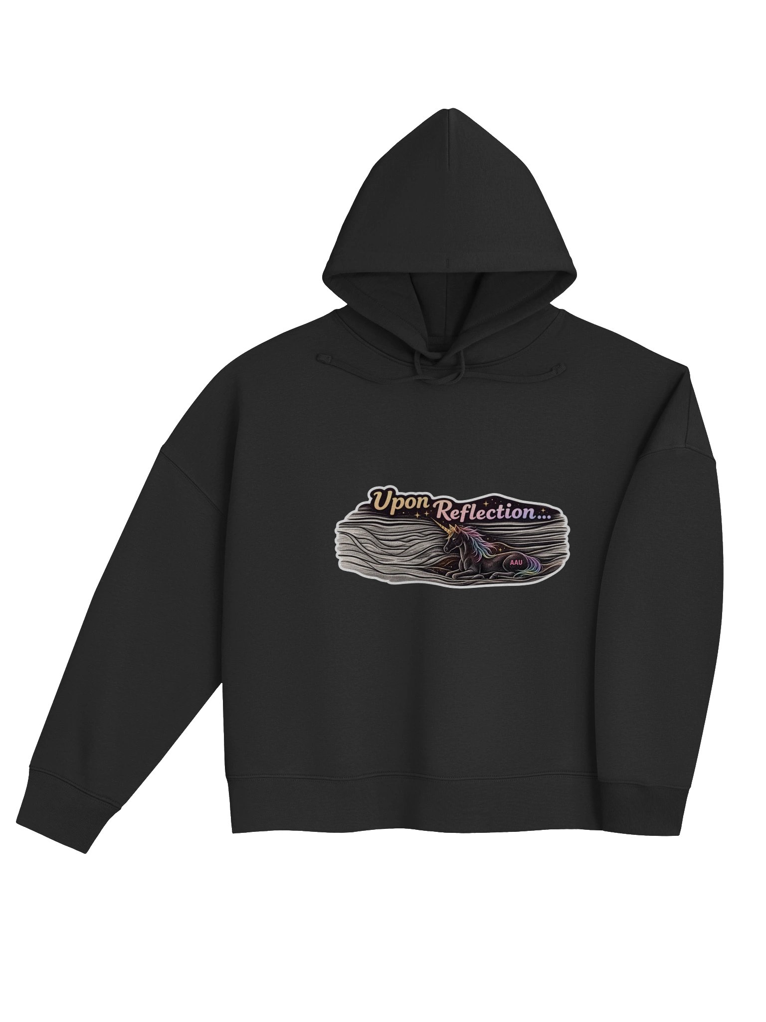 Upon Reflection Crop Hoodie product image (4)