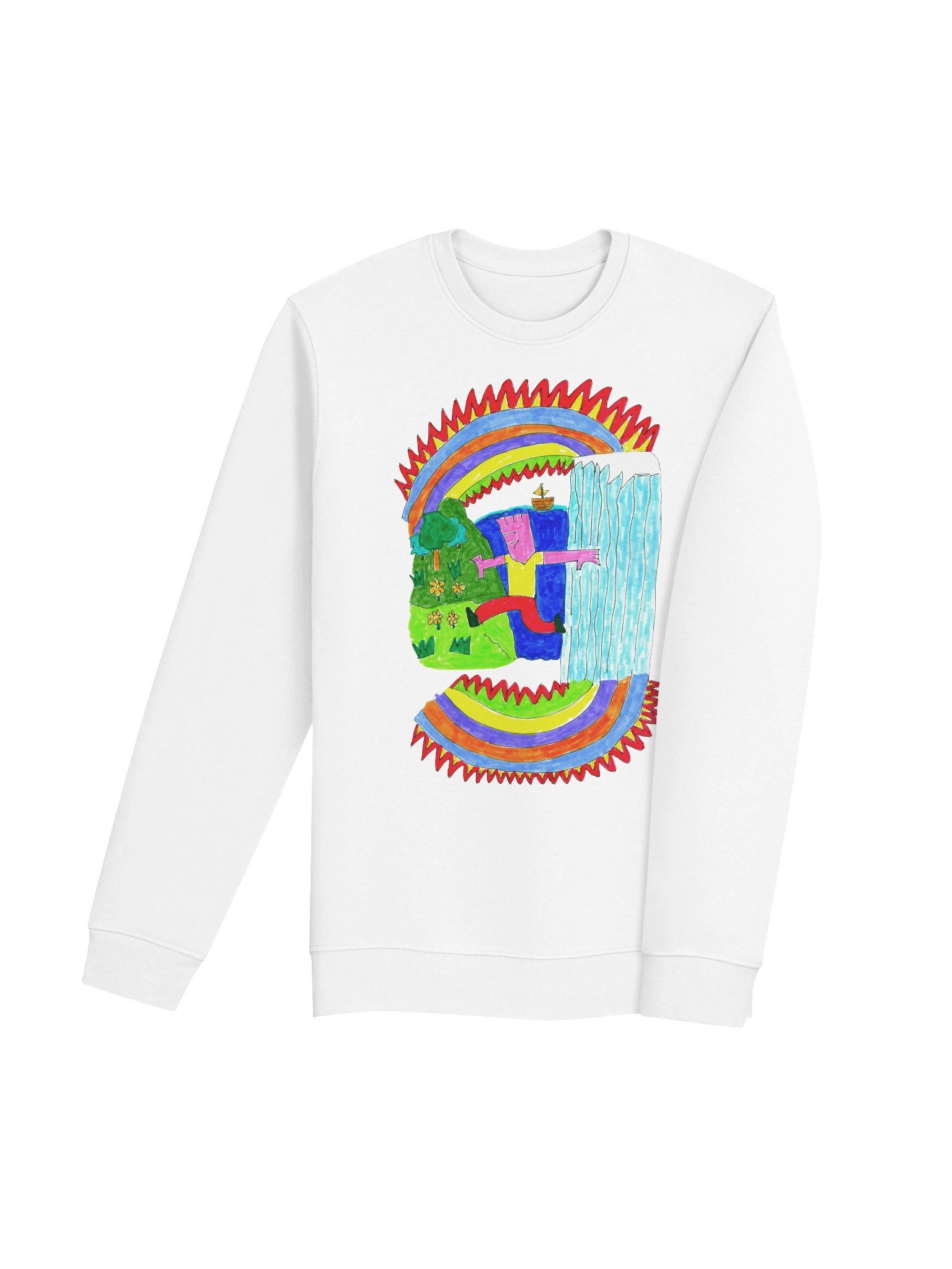 Abstract Lands Beyond Unisex Eco Sweatshirt product image (38)