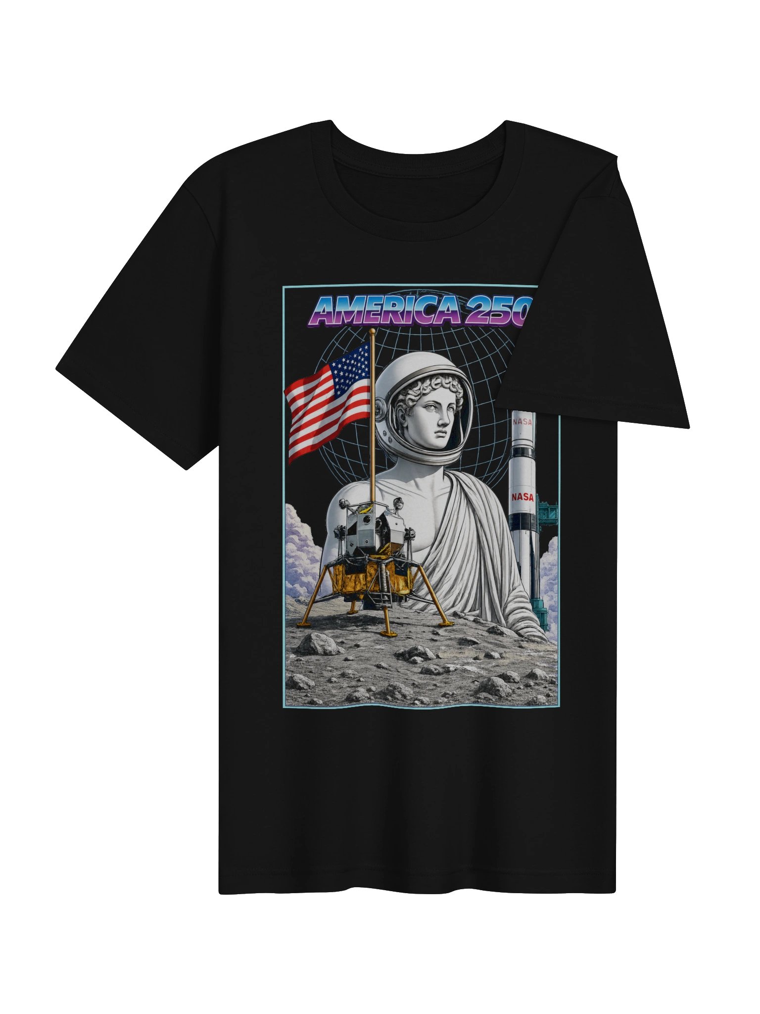 America 250 Astronaut Statue Tee product image (25)