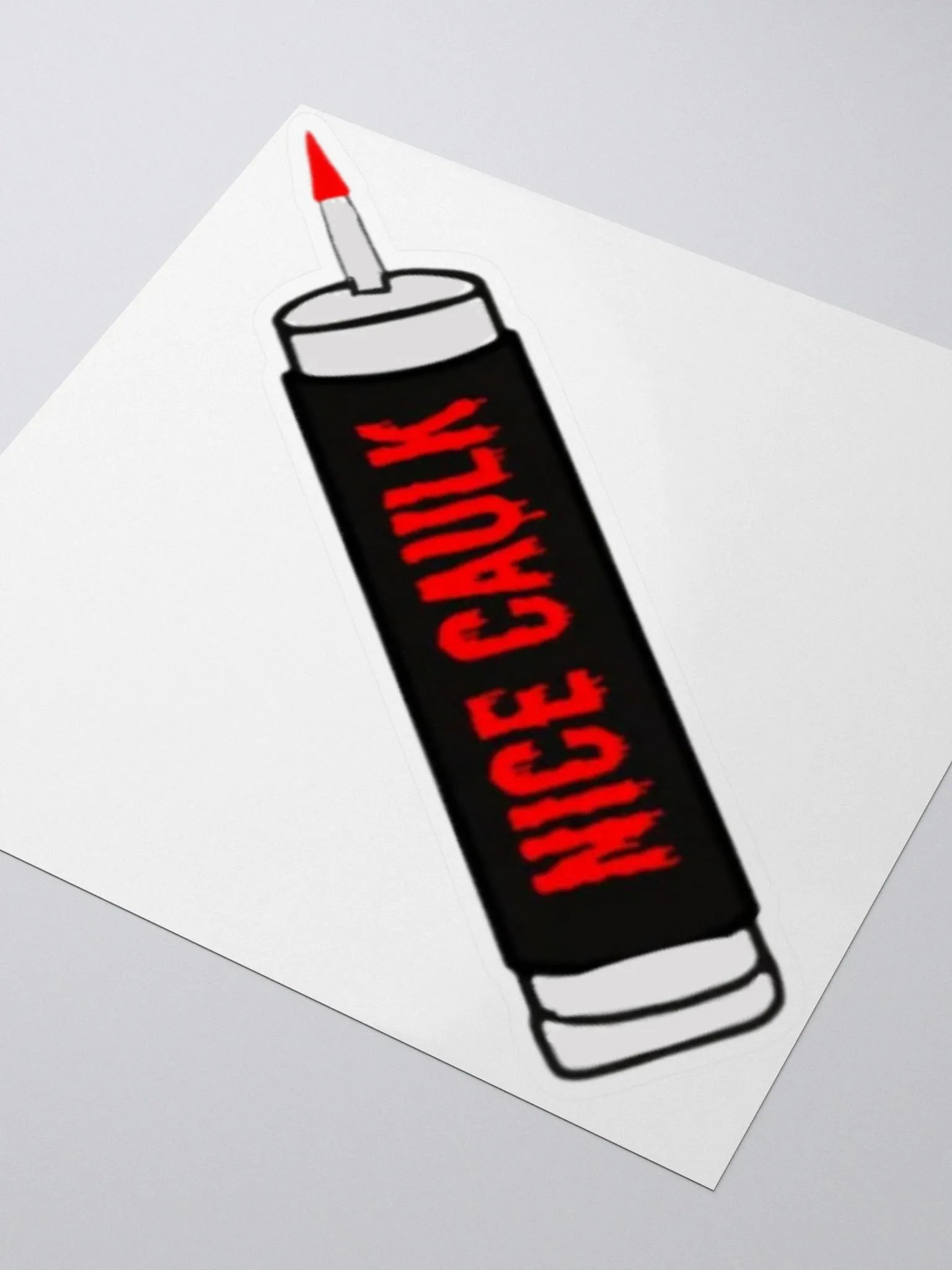 "Nice Caulk" sticker product image (3)