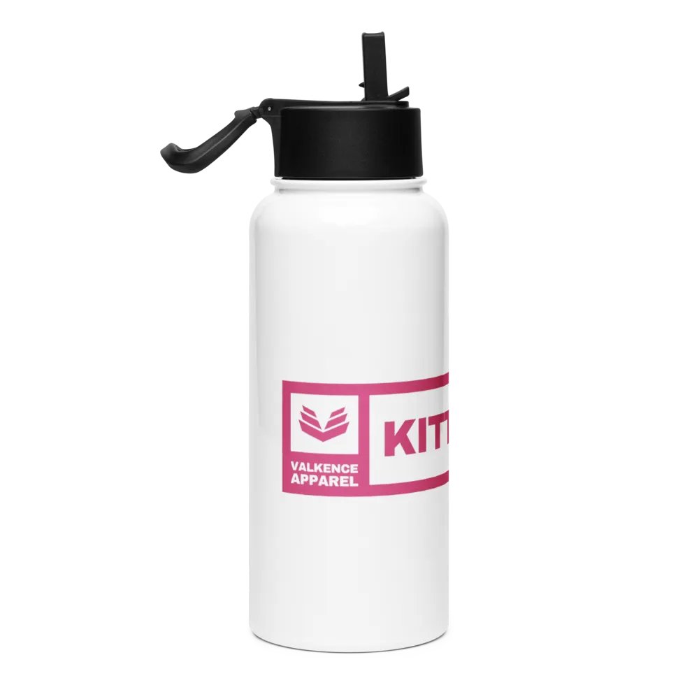 Kittykat23 Water Bottle with Straw Lid - Cherry product image (4)