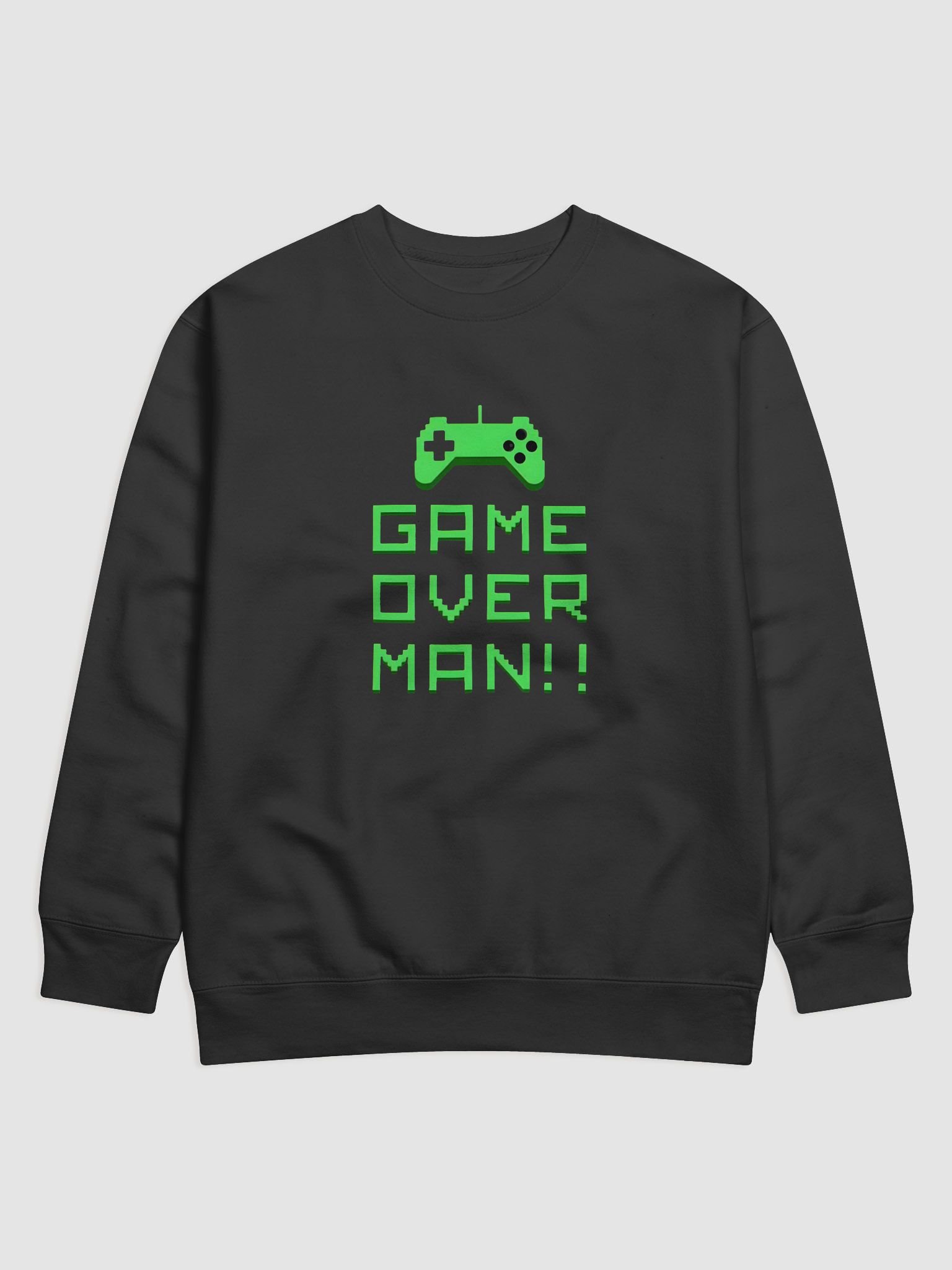 Game Over Man!! Retro Gaming Sweatshirt product image (1)
