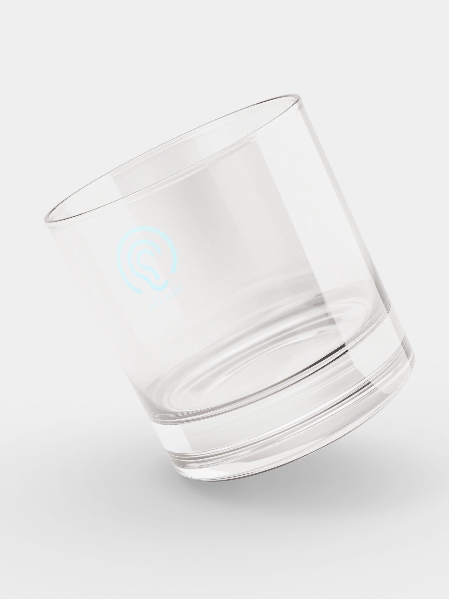 Rocks Glass - Cyan Print product image (7)
