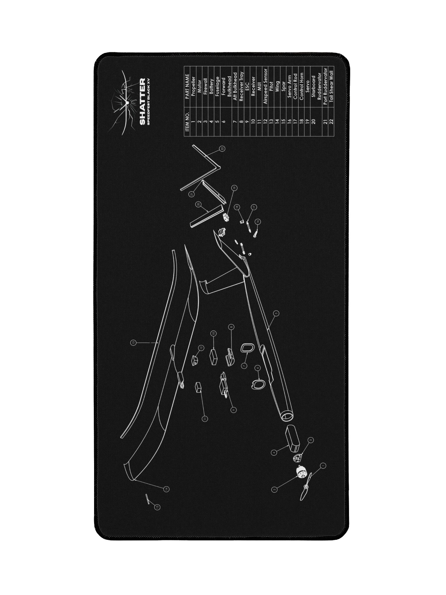 Large CAD Desk Mat product image (2)