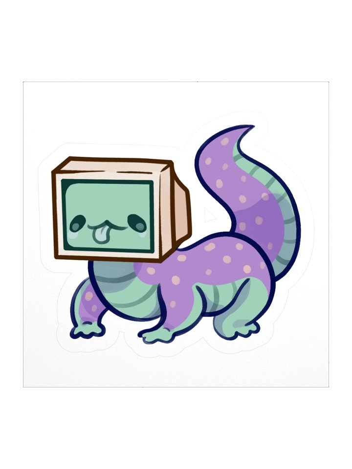 Lizard sticker product image (2)