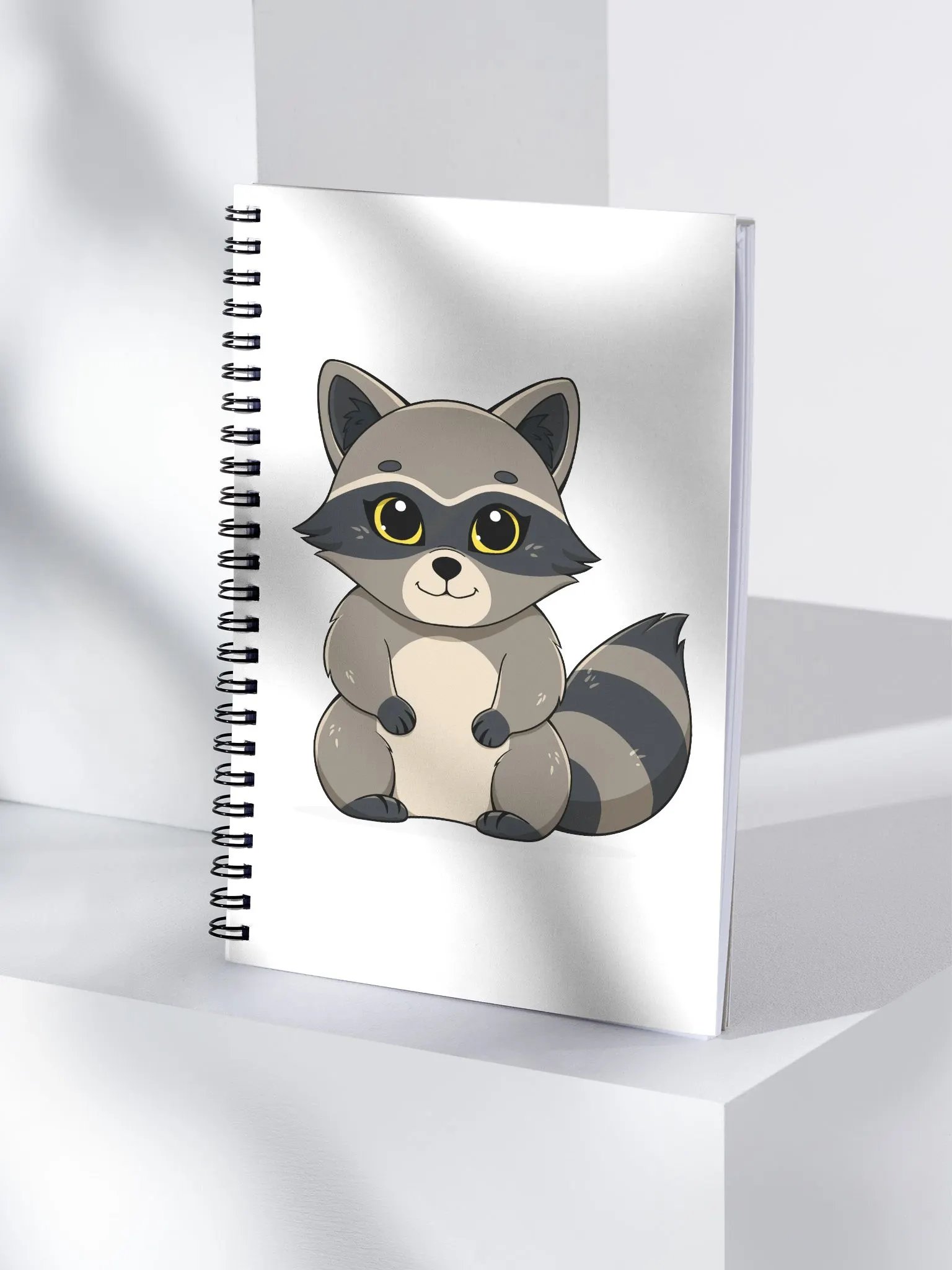Cute chibi dumpster kitten sketchbook product image (4)