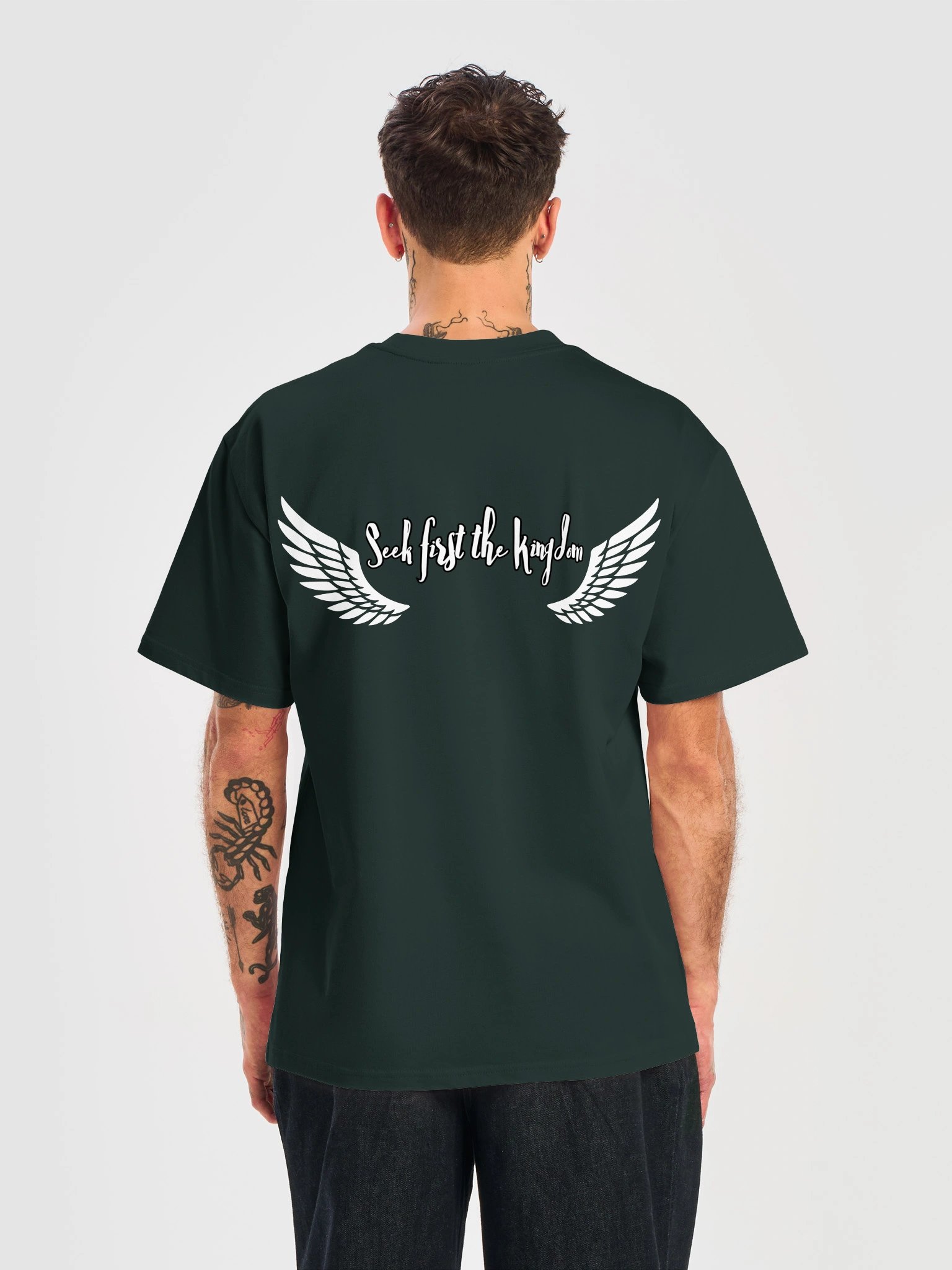 The 4D1:10 "Seek First" Heavyweight Boxy Tee product image (6)