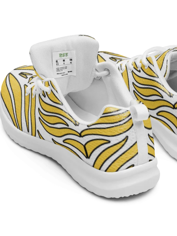 Golden Pulse: Symmetrisches Tribal-Muster Women's Sneakers product image (5)