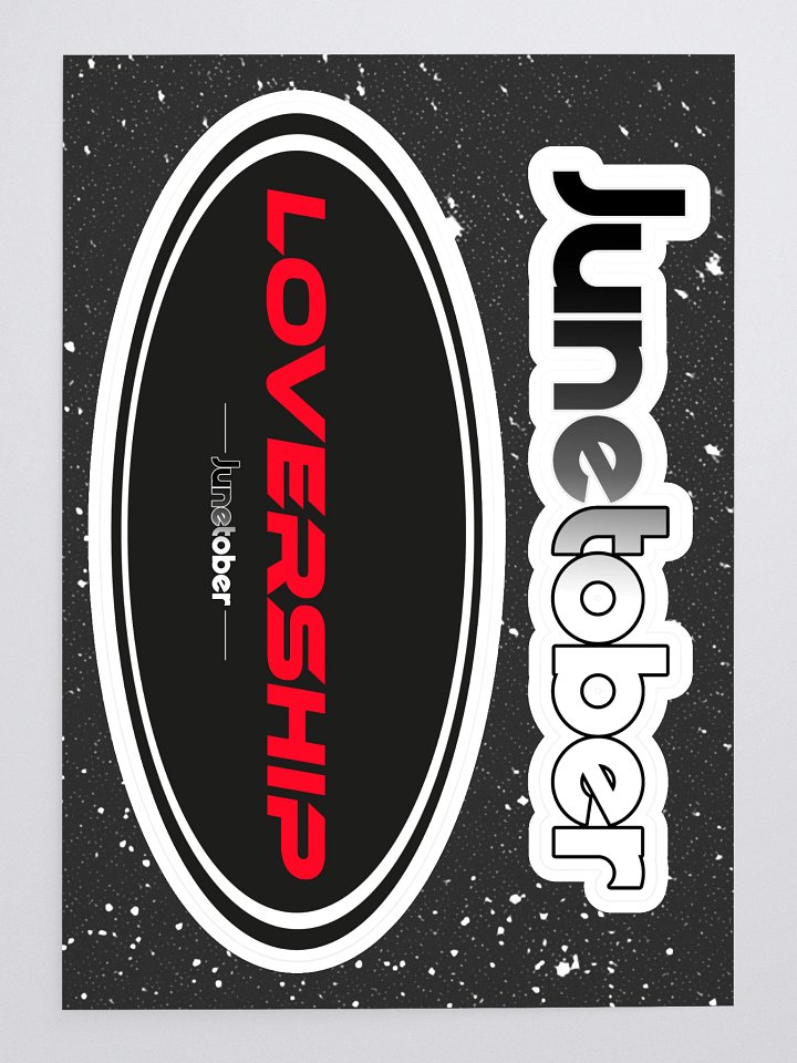 KISS CUT LOVERSHIP STICKERS product image (1)