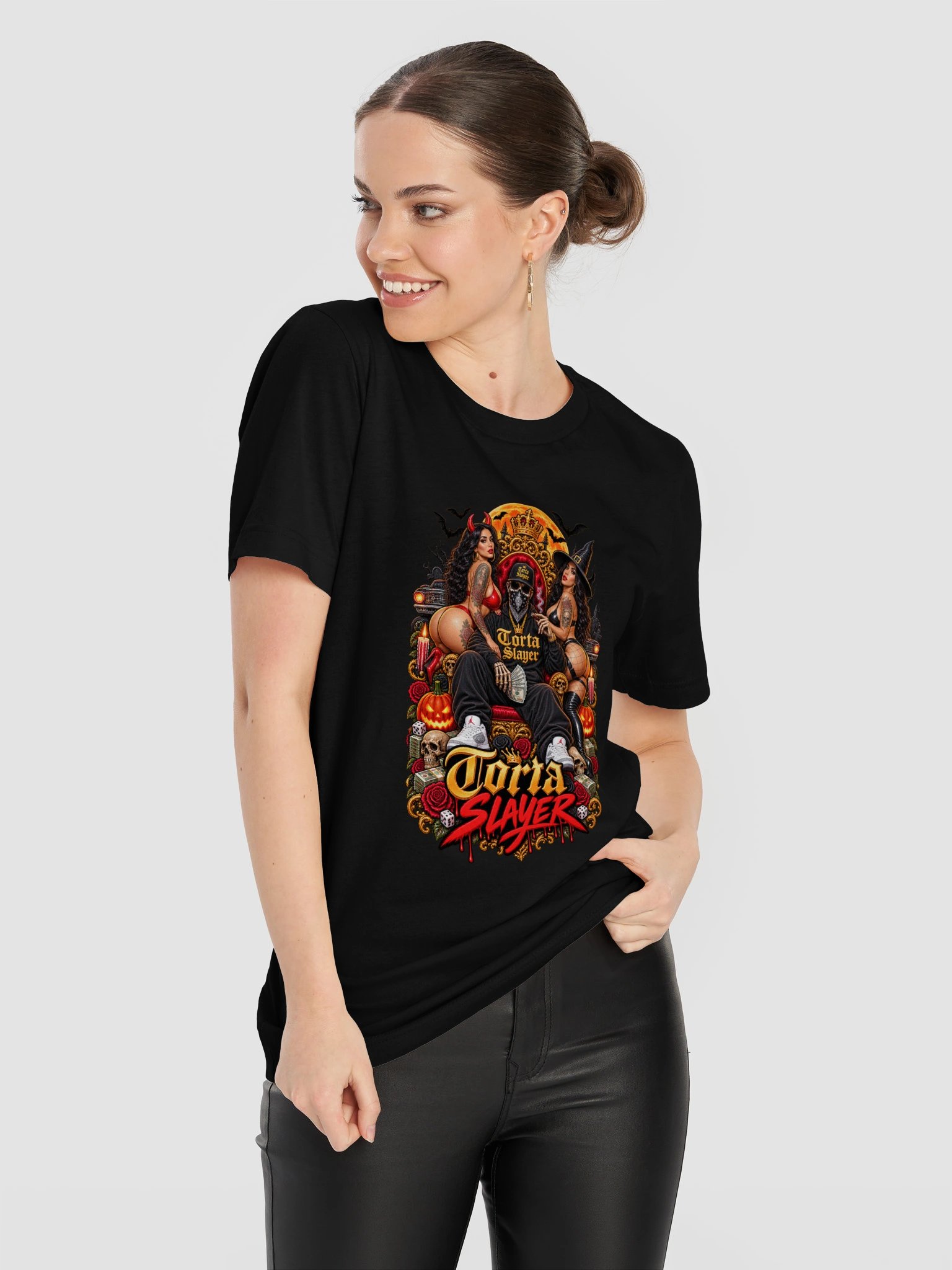 Torta Slayer King of Halloween Tee product image (11)