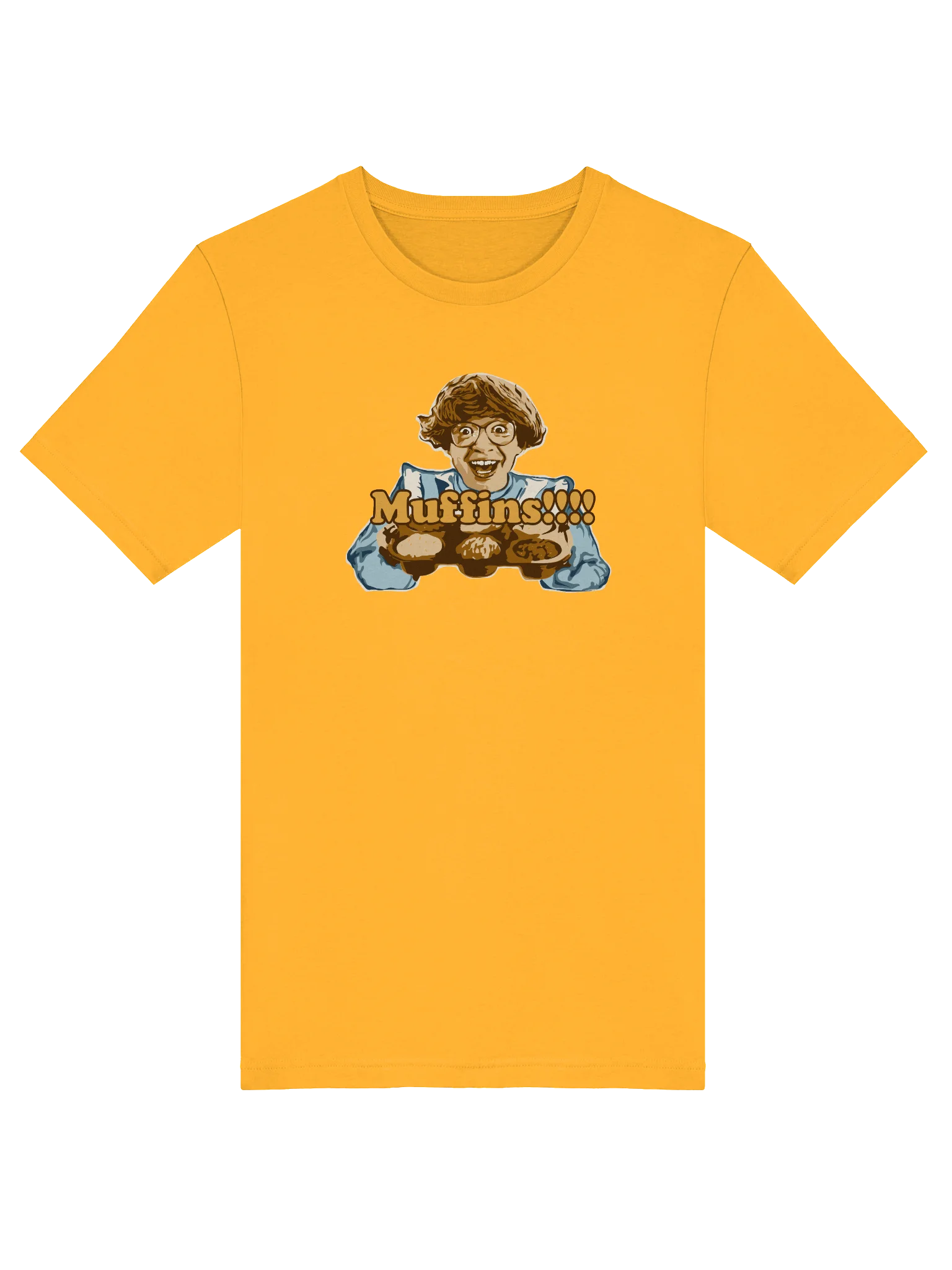 Muffins Tee in gold product image (5)