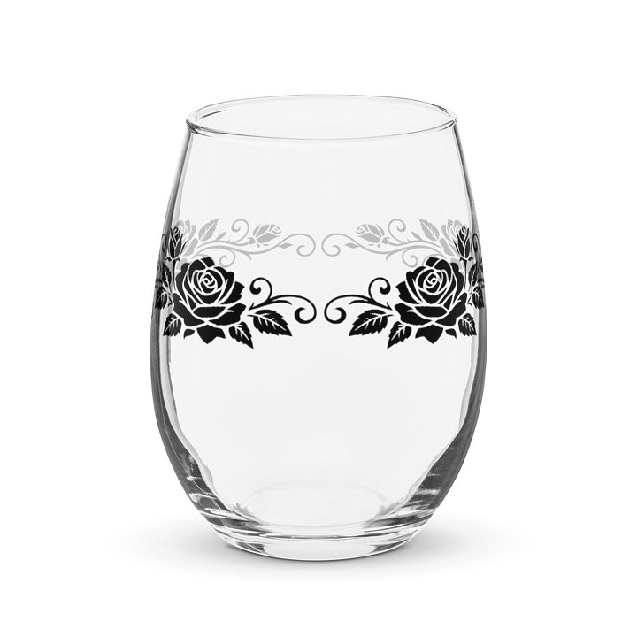 Spec's Roses Wine Glass product image (2)