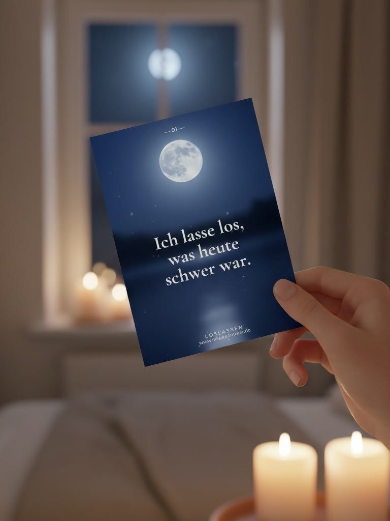 Ich darf loslassen — 30 Affirmationskarten für Selbstliebe, Ruhe & tiefen Schlaf product image (5)