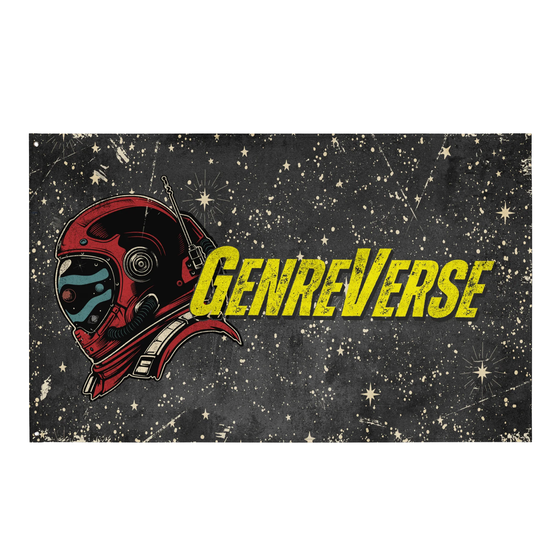 GENREVERSE: "Geohnny" Title Art Flag product image (1)