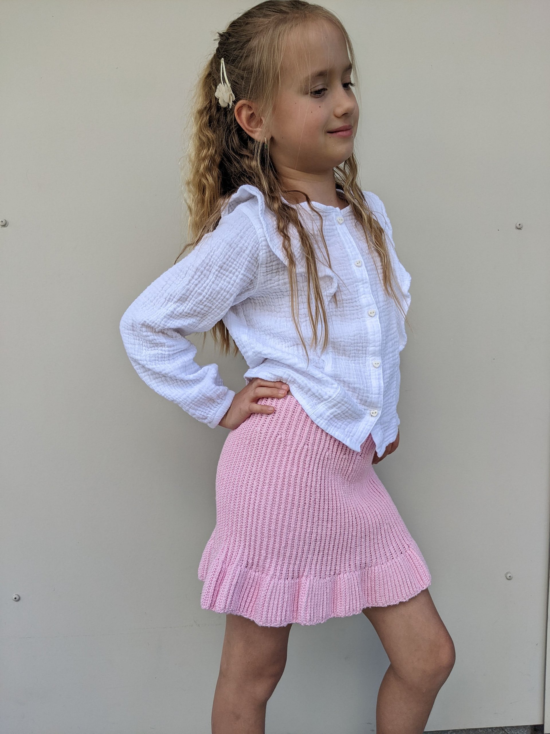 Crochet Summer Skirt Pattern for Girls product image (6)