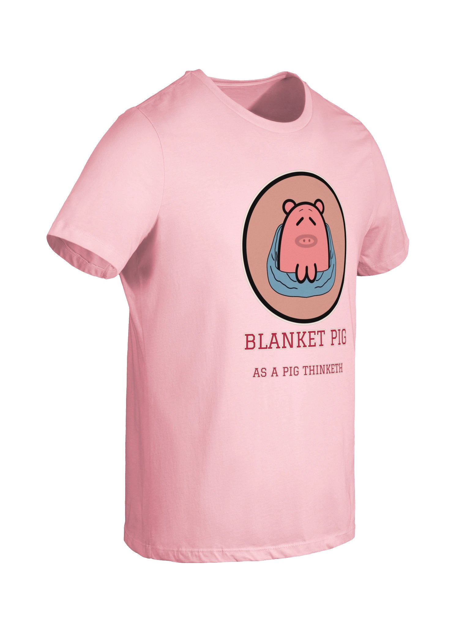 Blanket Pig Women's Tee | As a Pig Thinketh product image (8)