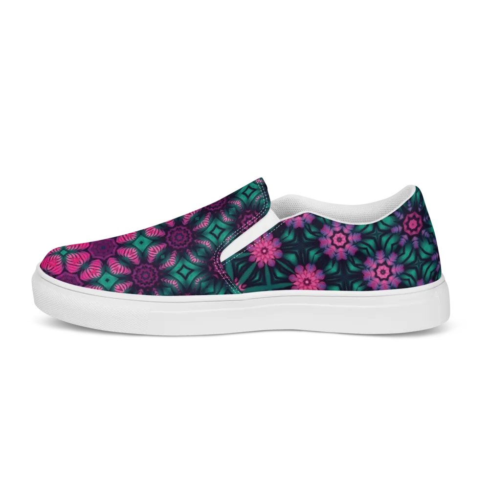 Fractal Blossom Slip-Ons product image (8)