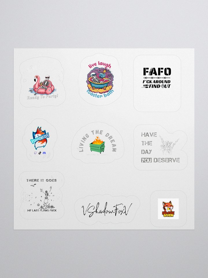Regret in Vinyl: Stickers That Speak Louder Than Your Therapist product image (4)