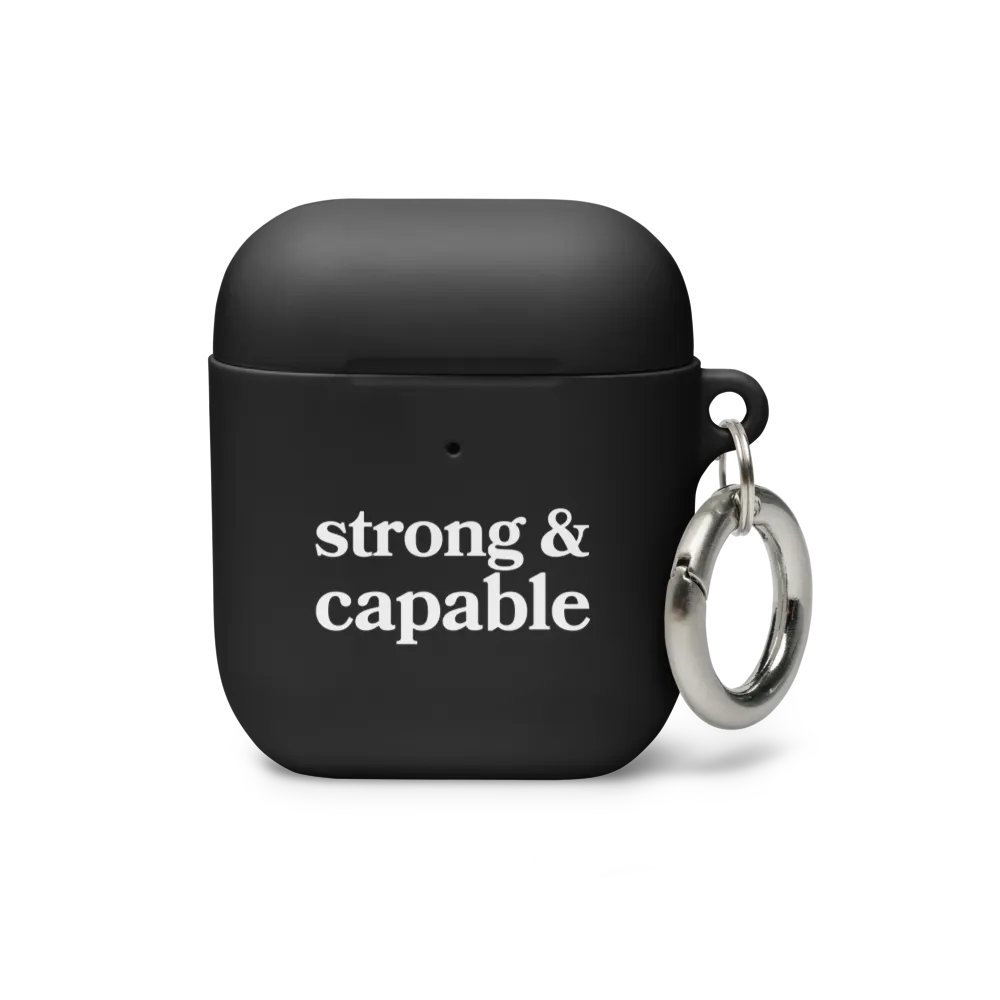 Strong & Capable Airpods Case product image (1)