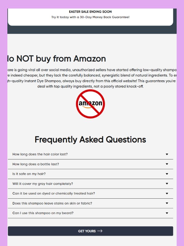 HairRevive Story – Gray Hair Solution Template product image (10)