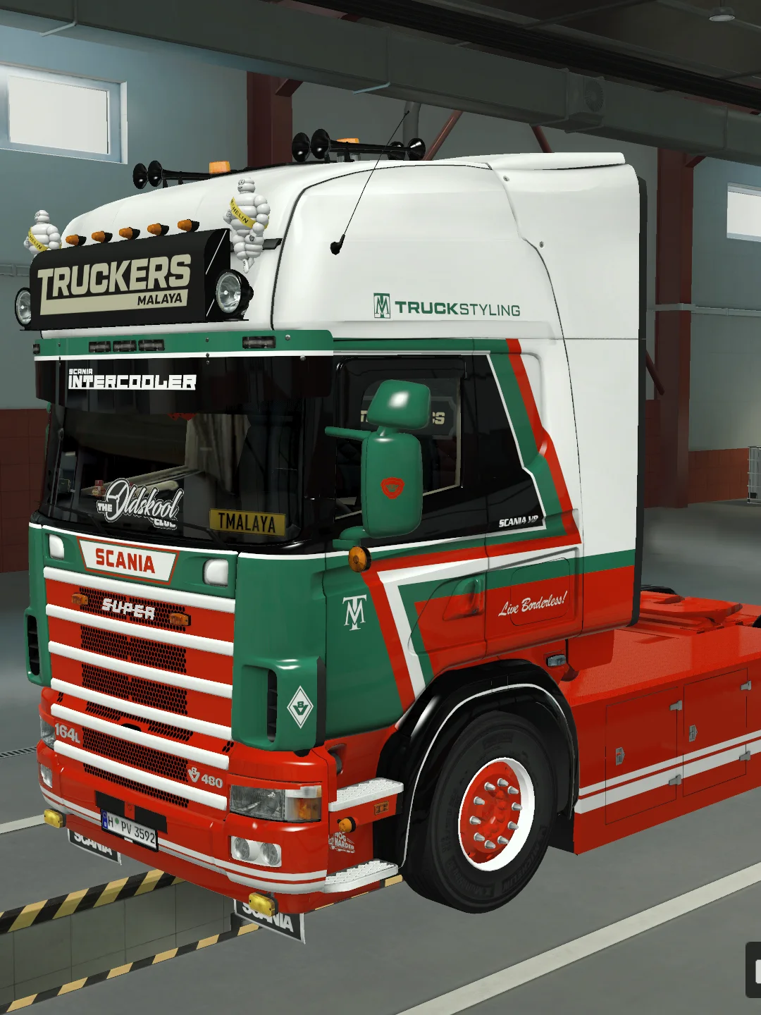 Early Access! ETS2 TM Scania RJL Pack - R4 R5 & R6 Streamline Changeable Multicolor Skin Pack product image (6)