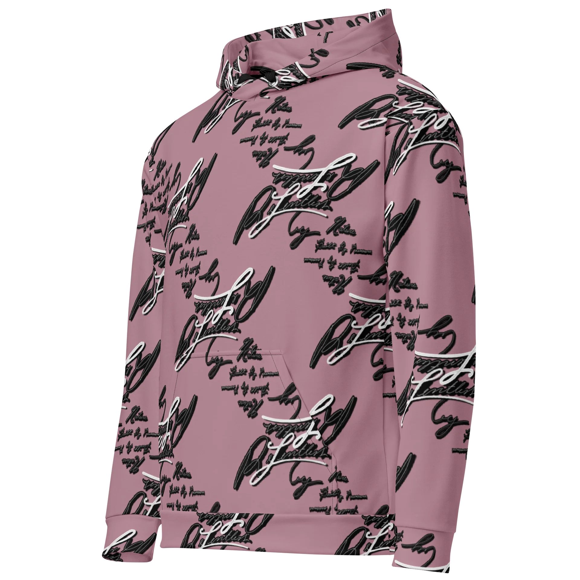Blush Pink Relentless By Nature V1 Hoodie product image (3)