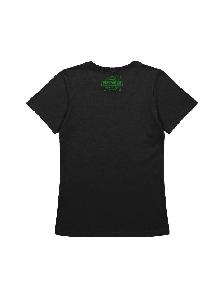 STAY ONLINE WOMENS GREEN SHIRT product image (2)