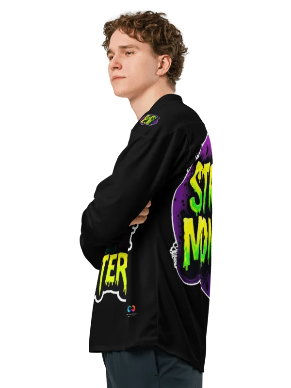LIMITED EDITION - CNX Core All-over print Unisex Long Sleeve Tee — Street Monster 001 product image (8)