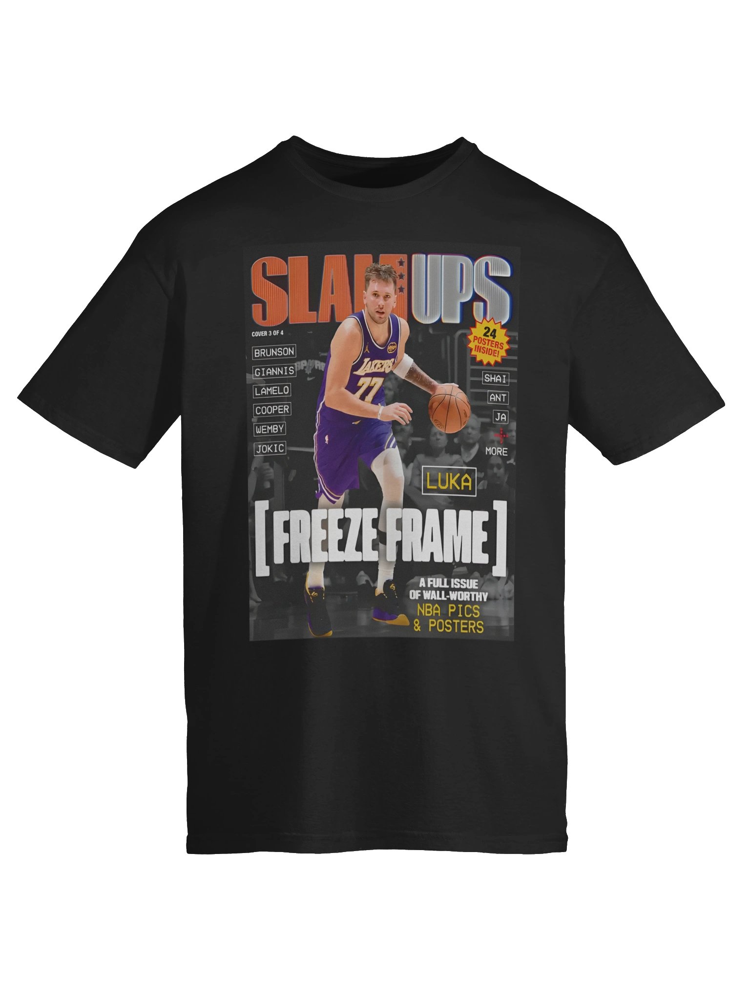 SLAMUPs Luka Dončić Magazine Shirt product image (6)
