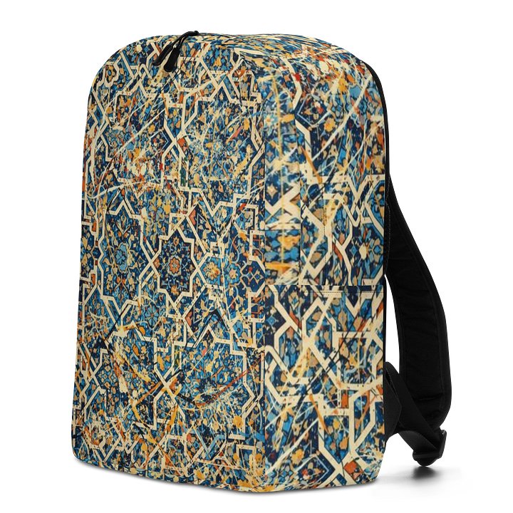Geometric Floral Fusion Backpack product image (2)