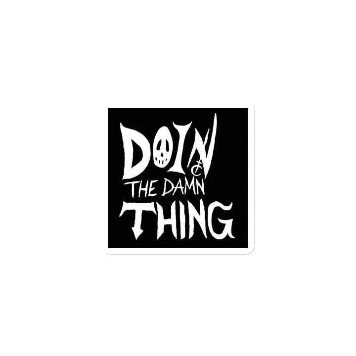 Doin The Damn Thing Magnet product image (1)