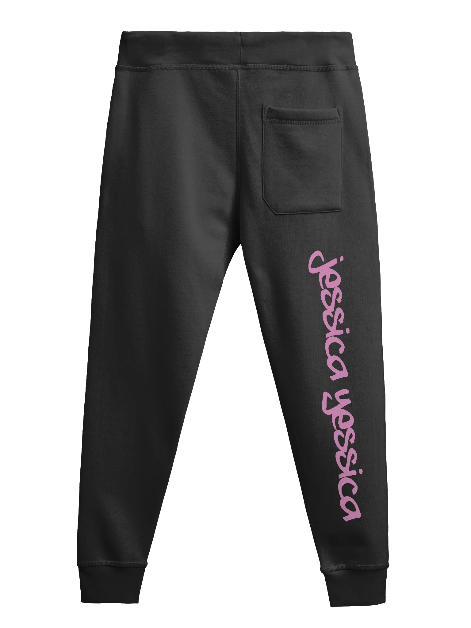 THAT'S MY NAME - PINK TEXT JOGGERS product image (2)