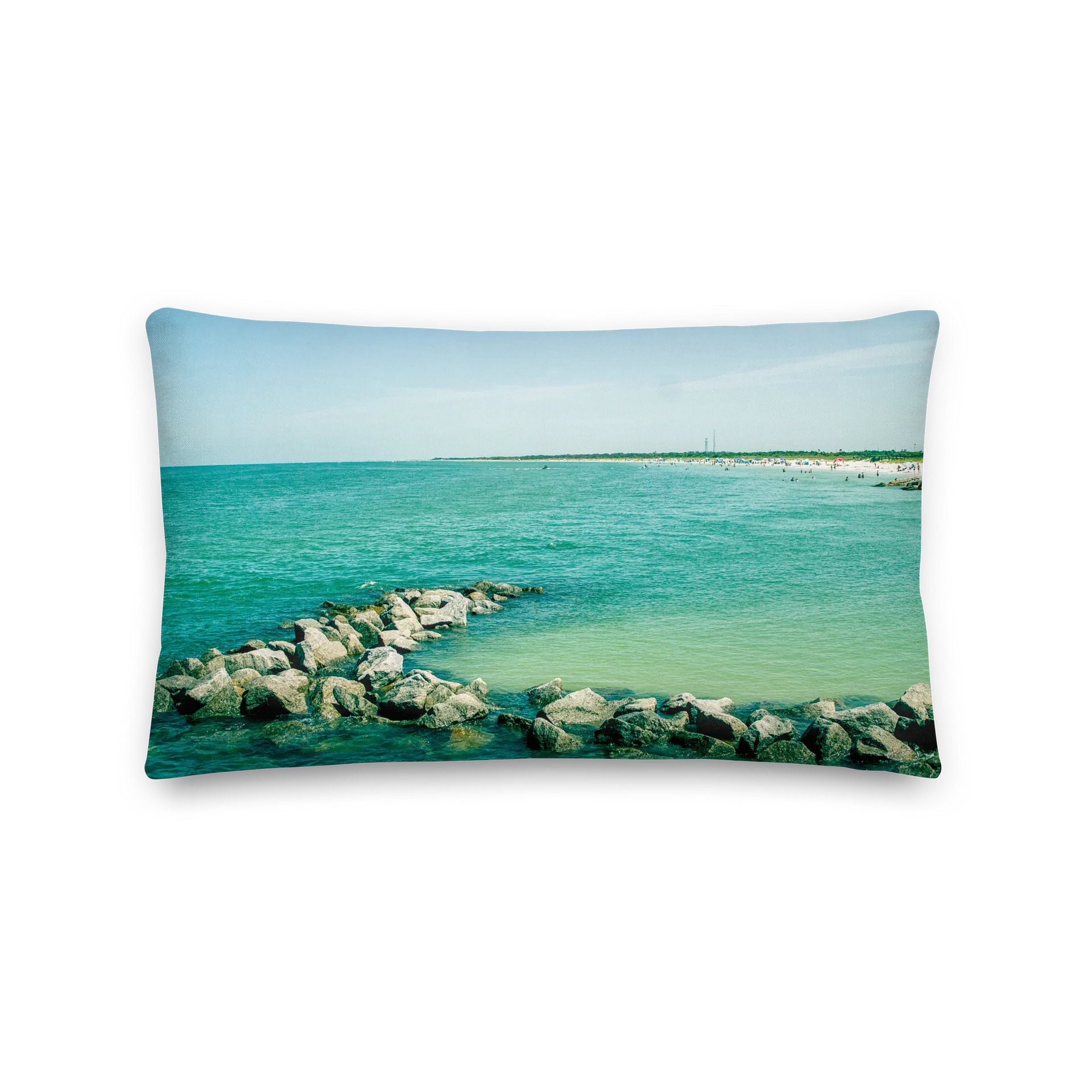 Jetty at Fort De Soto Pillow product image (2)