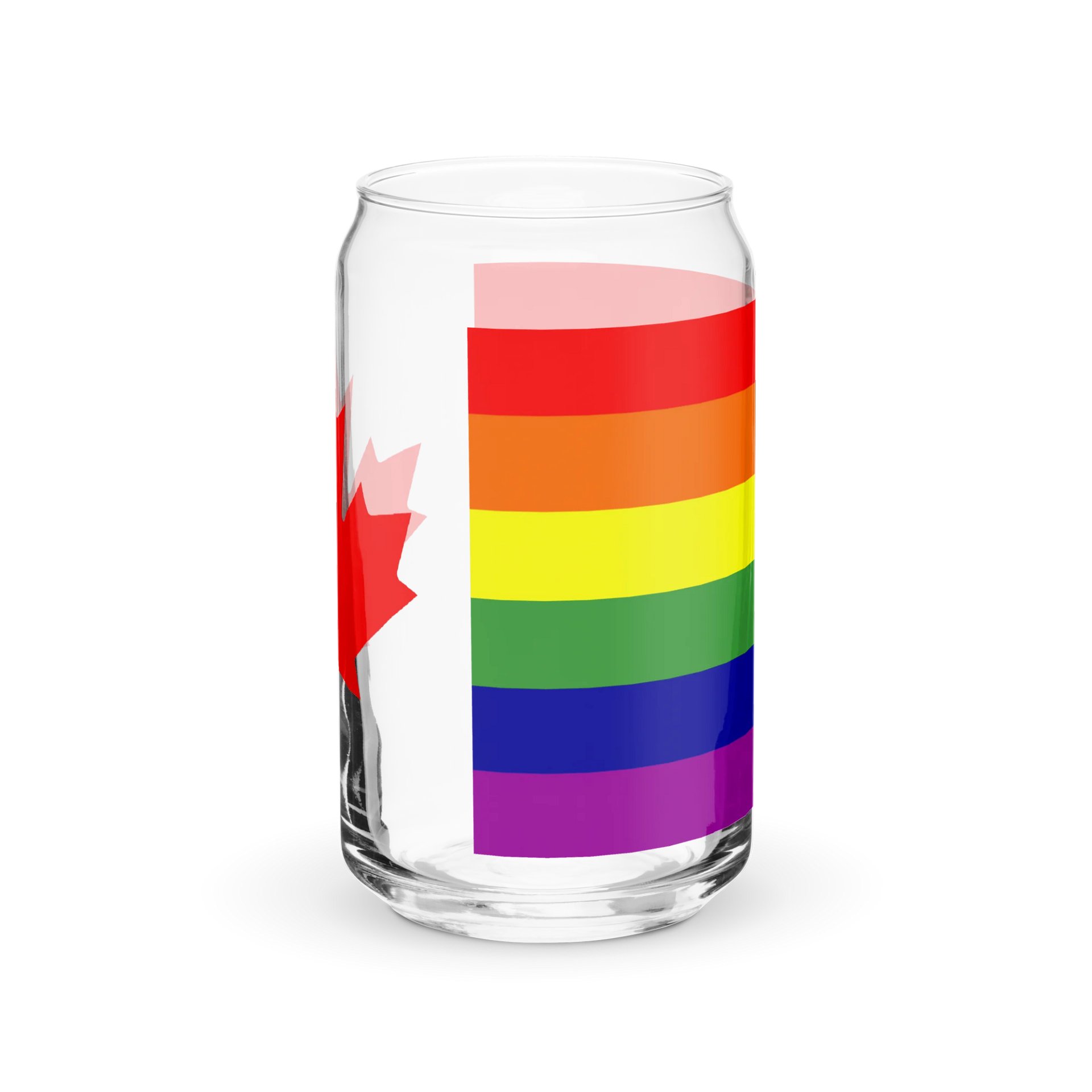 CanQueer Pride Popcan Glass product image (3)