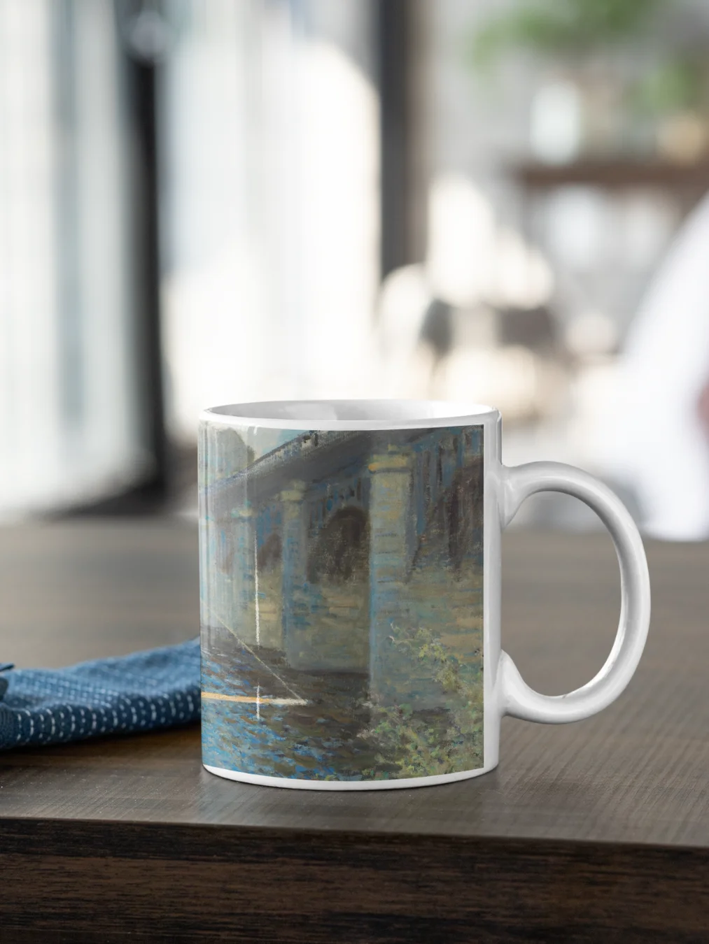 The Bridge at Argenteuil (Claude Monet) Mug product image (1)