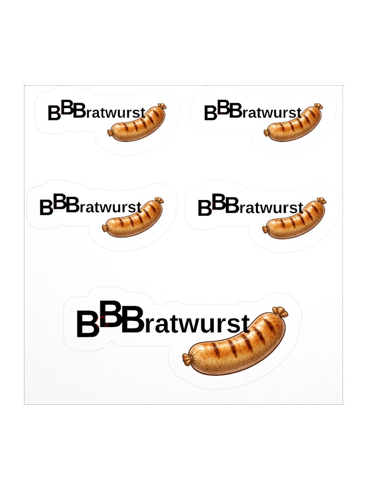 BBBratwurst Sticker product image (2)