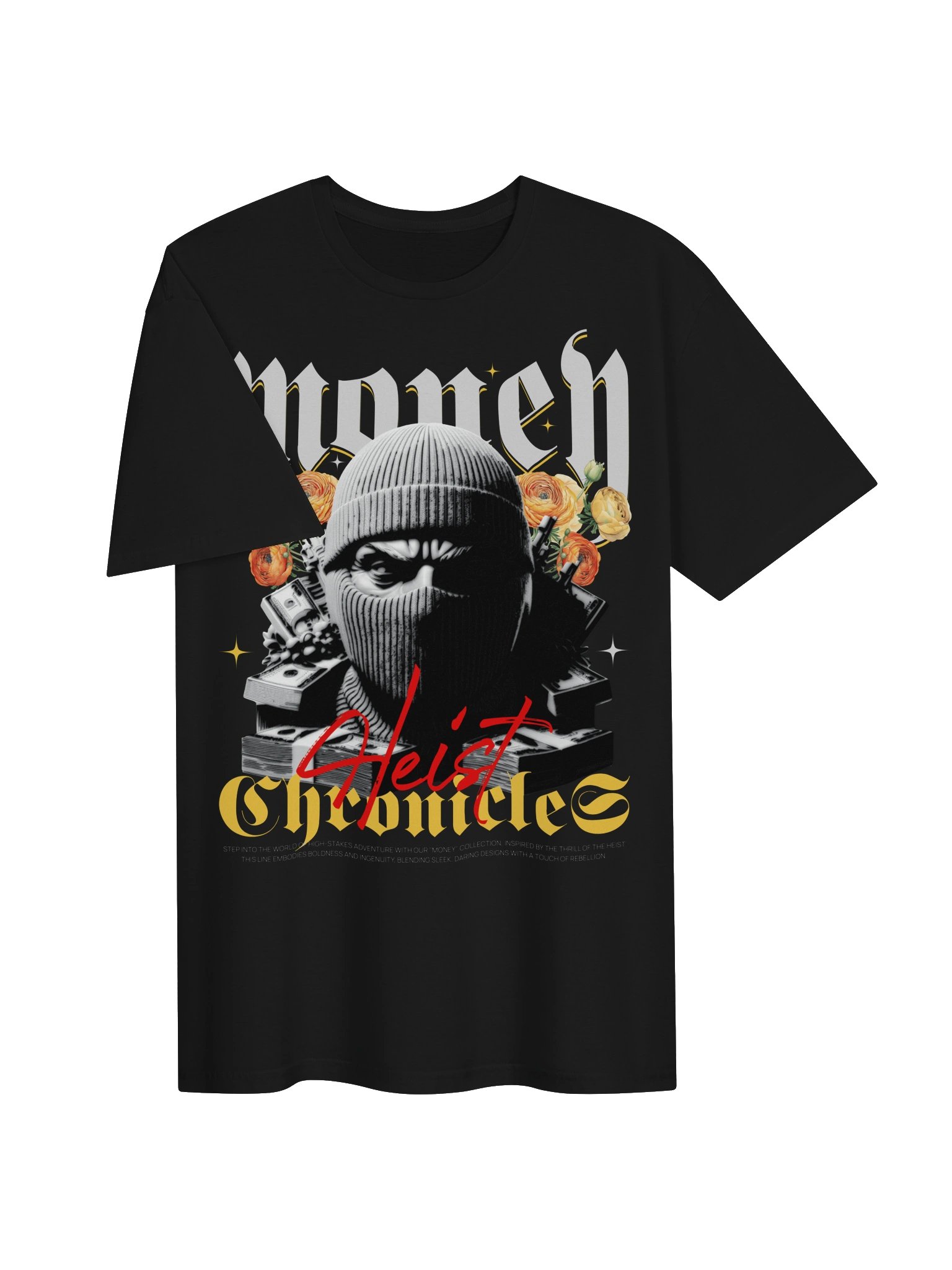 Money Heist Chronicles Balaclava Graphic Unisex Softstyle T-Shirt product image (2)