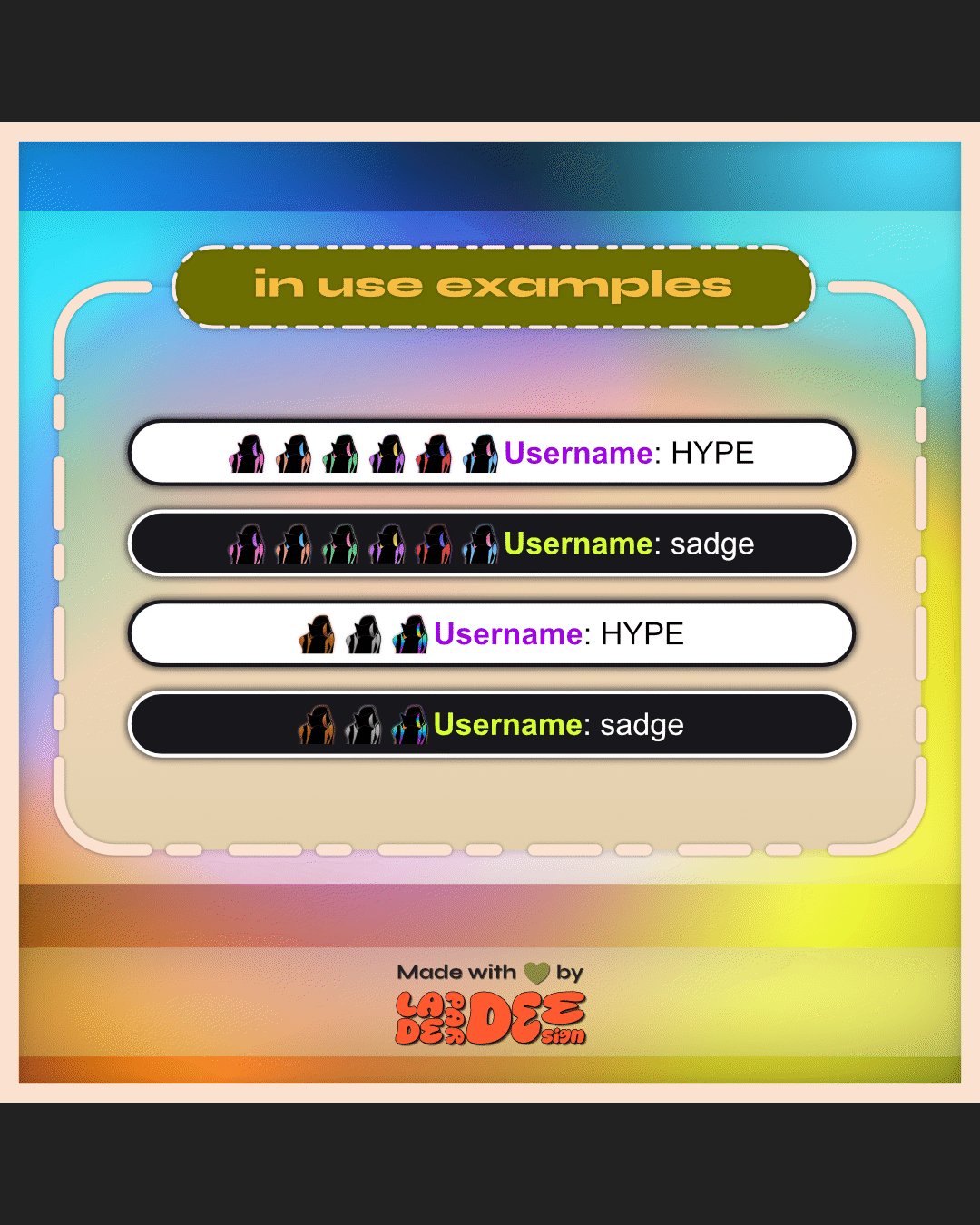 Game Chair Badges product image (3)