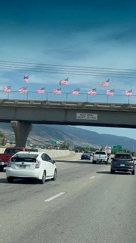 All the flags!! #backroadcrew #america #flags