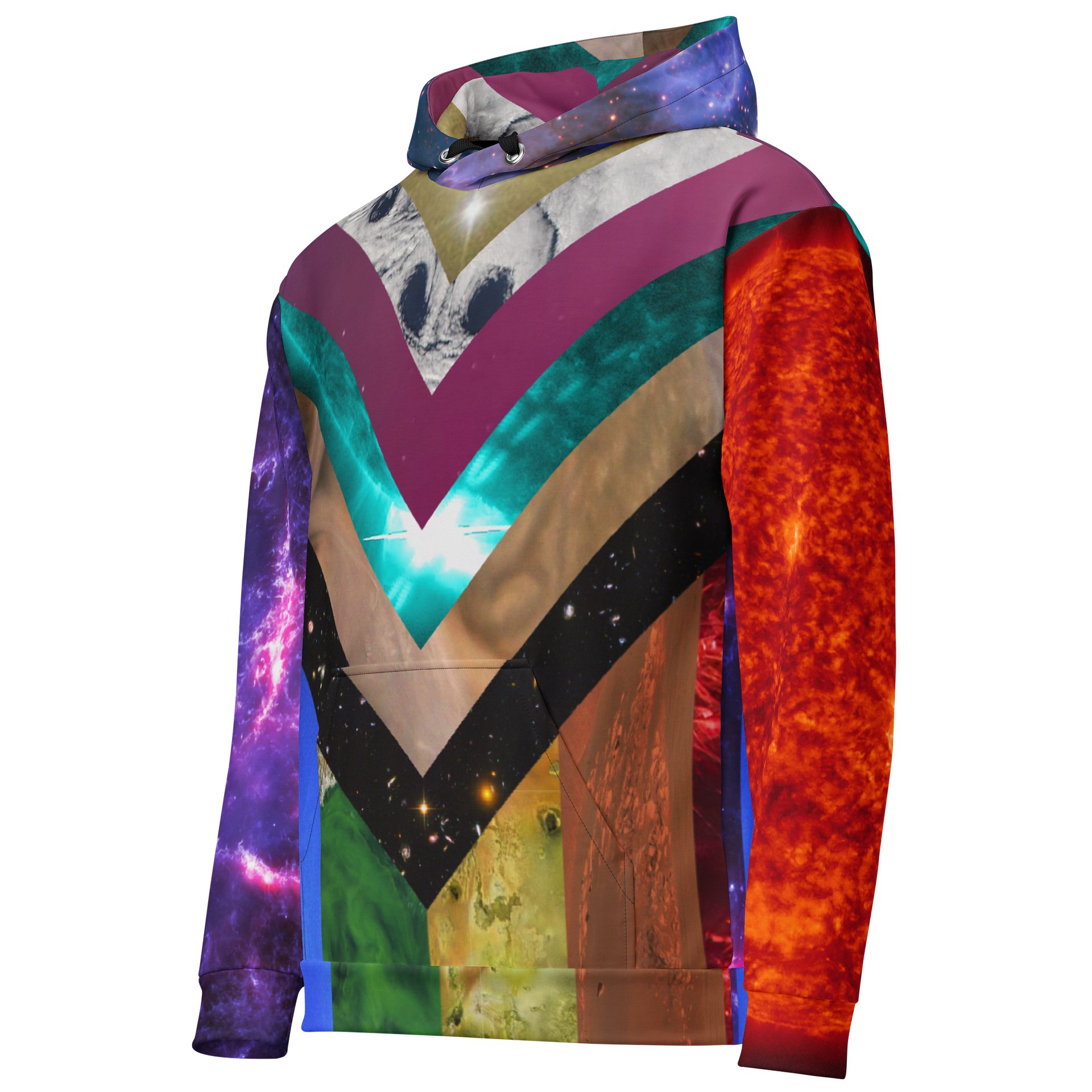 Space Pride Plus-Friendly Hoodie product image (2)