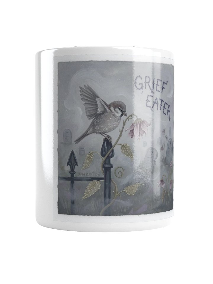 Haunted Bird Mug — Cemetery Sparrow product image (2)