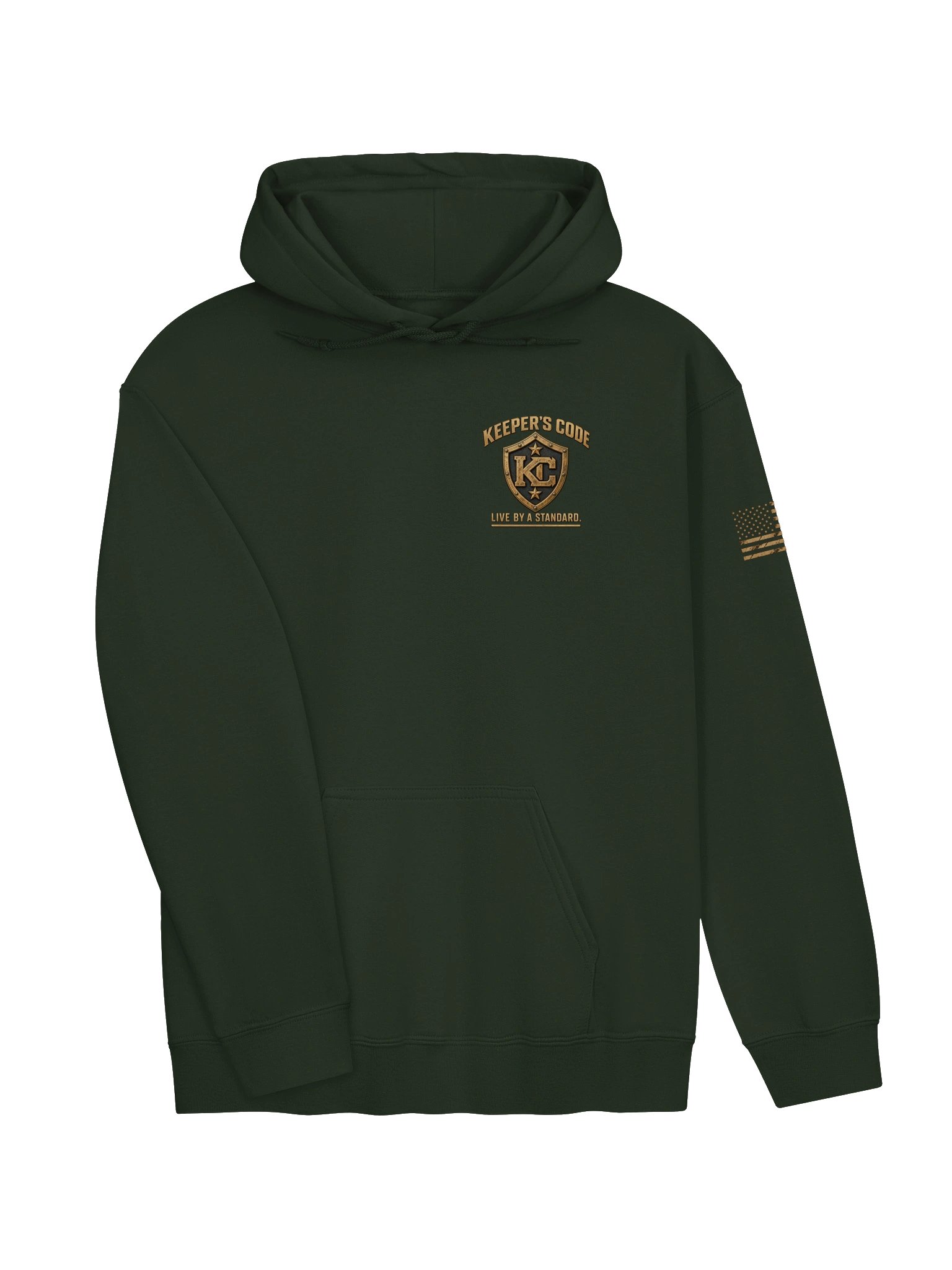 Keeper’s Code™ Women's Freedom Has a Code Eagle Patriotic Hoodie product image (5)